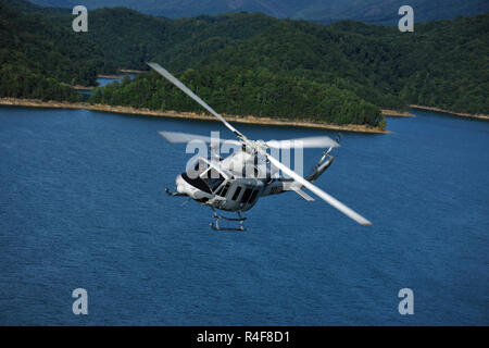 Hélicoptère Bell 412 Banque D'Images