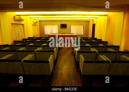 Vue de l'intérieur de l'auditorium Banque D'Images