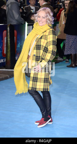 La photo doit être crédité ©Presse Alpha 078237 25/11/2018 Sarah Cawood Ralph se casse l'Internet UK Premiere At Curzon Mayfair London Banque D'Images