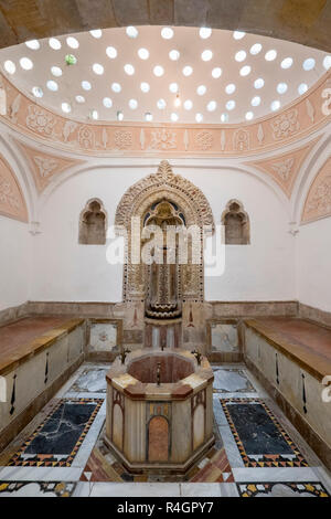 Liban, le palais de Beiteddine. Les vieux bains Banque D'Images