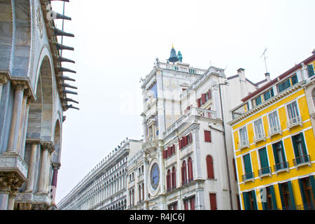 Panorama del Canal Grande di Venezia - Italia Banque D'Images