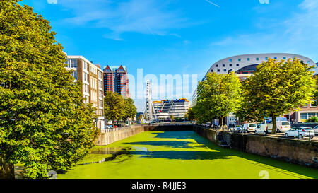 La Halle derrière l'Steigers Gracht dans le centre de Rotterdam aux Pays-Bas Banque D'Images