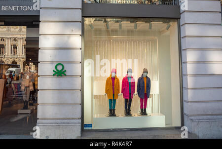 Paris, France, United Colors of Benneton Banque D'Images