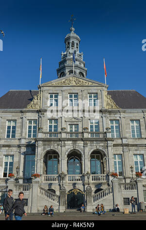 Stadhuis van Maastricht, marché, Maastricht, Pays-Bas, Markt, Niederlande Banque D'Images