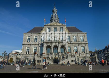 Stadhuis van Maastricht, marché, Maastricht, Pays-Bas, Markt, Niederlande Banque D'Images