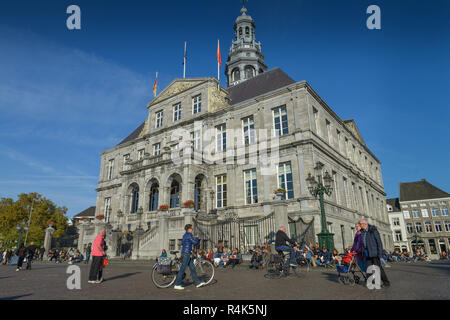 Stadhuis van Maastricht, marché, Maastricht, Pays-Bas, Markt, Niederlande Banque D'Images