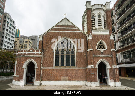 St Andrew's Church est une église anglicane construite en 1904, située à Nathan Road, Kowloon, Hong Hong Banque D'Images