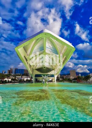 L'architecture moderne à Rio de Janeiro - Musée de demain Banque D'Images