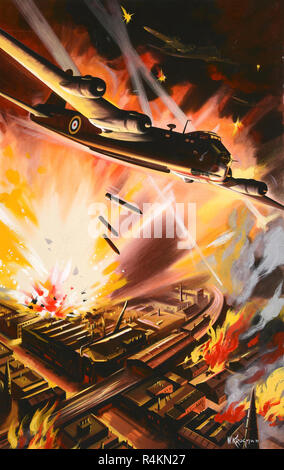 Poster "enregistrer les armes de guerre pour des déchets' 1940 Grande-Bretagne Deuxième guerre mondiale Banque D'Images