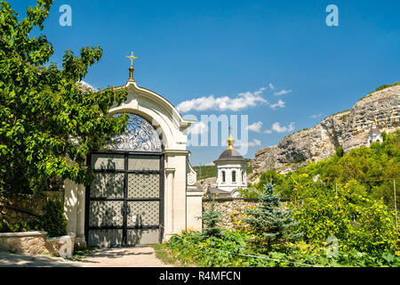 L'hypothèse du monastère des grottes de Bahchisaraja, Crimée Banque D'Images