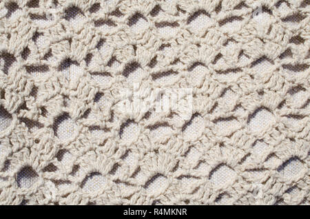 Tricot Beige Texture. Banque D'Images