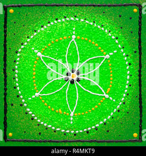 L'Anahata chakra du coeur Banque D'Images