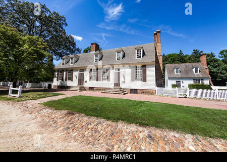 Colonial Williamsburg Banque D'Images