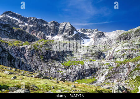 Steingletcher, Sustenpass, Suisse, Europe. Banque D'Images