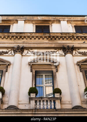 Palace sur la rue Corso Palladio à Vicenza Banque D'Images