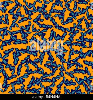 Abstract animal sans taches de camouflage. Peau d'animal vecteur de Tendance mode textile Illustration de Vecteur