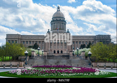 Kentucky State Capitol à Frankfort au Kentucky Banque D'Images