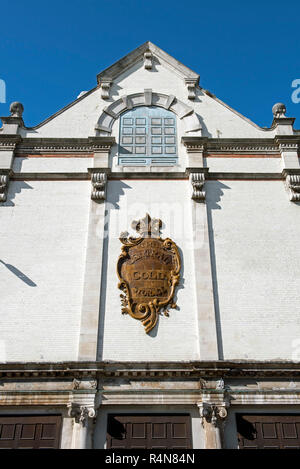 L'ancien bâtiment de stockage de froid Central Chartreuse Street West Smithfield City de Londres Angleterre Royaume-uni Grande-Bretagne Banque D'Images