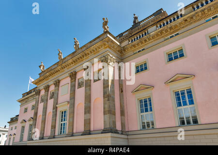 Bâtiment de l'Opéra de Berlin, Allemagne. Côté arrière Banque D'Images