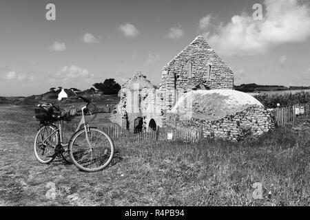 Ile de Batz Chapelle Saint-Anne Banque D'Images