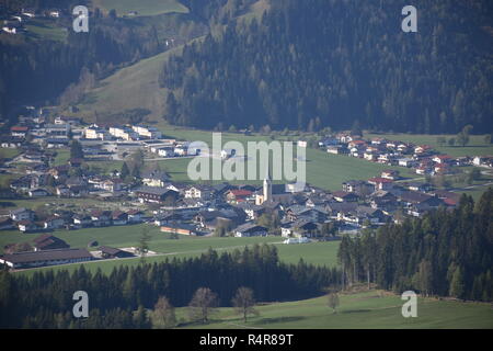 Salzachtal,montagne,salzach,crête principale des Alpes, venedigergruppe,parc national Hohe Tauern,printemps, Banque D'Images