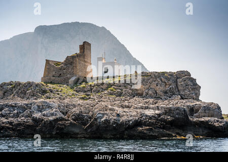 San Vito Lo Capo, Sicile, Italie, Europe. Banque D'Images