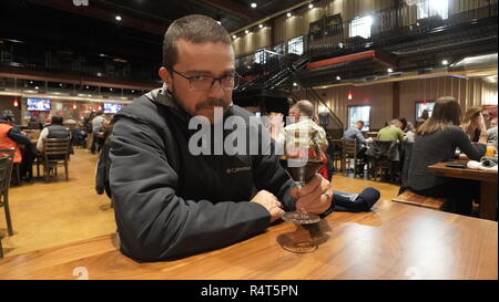 Renverser Goliath Decorah dans l'Iowa Banque D'Images