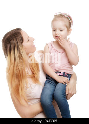 Mère avec bébé Banque D'Images