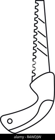 Vu l'icône de la bande. Contours vu l'icône vecteur bande pour la conception web isolé sur fond blanc Illustration de Vecteur