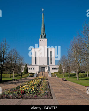 Mormon Temple Église de Londres le Dernier Jour Saint, Newchapel, Surrey Banque D'Images