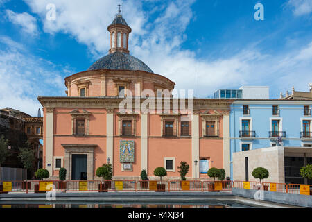 Basílica de la Mare de Déu dels Desamparats Basilique Notre Dame de l'emplacement du sanctuaire de la Virgen de los Desamparados Valence Banque D'Images