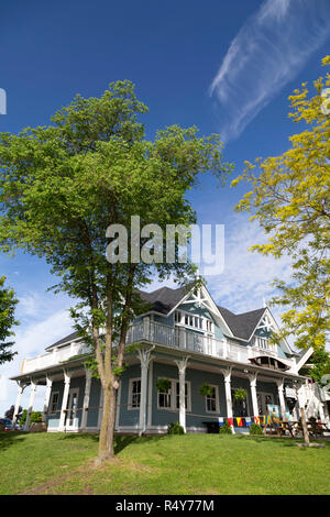 Le Musée du patrimoine Arthur Child of the 1000 Islands Gananoque en Ontario, au Canada. La ville est considérée comme une passerelle vers la région des Mille-Îles, sur Banque D'Images