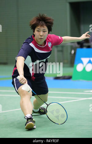 Gymnase de Komazawa, Tokyo, Japon. 29 Nov, 2018. Akane Yamaguchi, le 29 novembre 2018 - Badminton : La 72e Japon Tous les championnats de Badminton 2018 Dames 2ème série au gymnase de Komazawa, Tokyo, Japon. Credit : YUTAKA/AFLO SPORT/Alamy Live News Banque D'Images