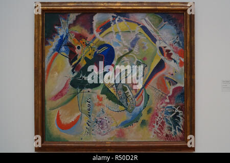 L'Improvisation 35, 1914 (mai). Huile sur toile. Banque D'Images