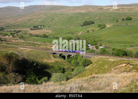 Plus de 158 chefs d'un ais Gill viaduct avec Carlisle à Leeds dans le Nord. Banque D'Images
