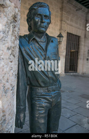 Antonio Gades statue à La Havane, Cuba. Banque D'Images