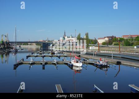 Le nord-est de plaisance à Szczecin, Szczecin Banque D'Images