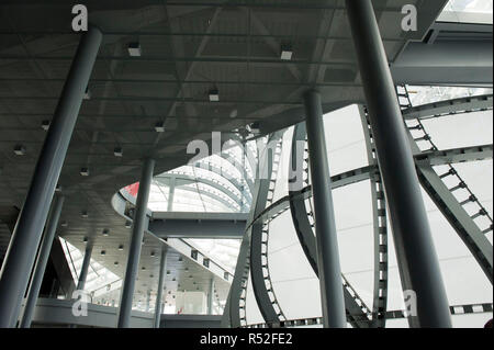 L'Italie, Lazio, Rome, 'le nuage' par Massimiliano Fuksas construit dans le quartier. Congrès et conférences Centre de la capitale. Banque D'Images