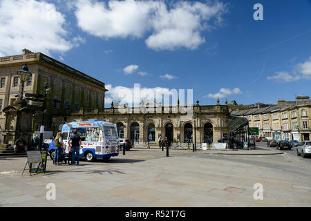 Ville thermale de Buxton Derbyshire Peak District en Angleterre Banque D'Images