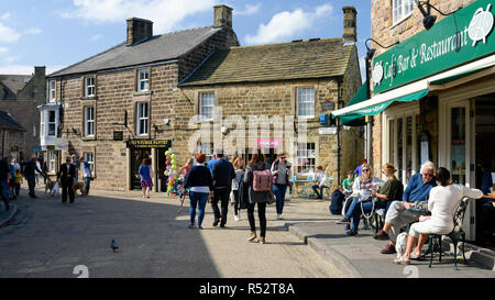 Ville de Bakewell Derbyshire, Angleterre Banque D'Images