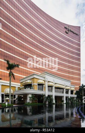 Wynn Macau luxury hotel and casino resort. Macao, Janvier 2018 Banque D'Images