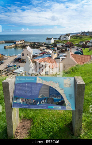 St Abbs, Berwickshire, Scottish Borders, Scotland, UK Banque D'Images