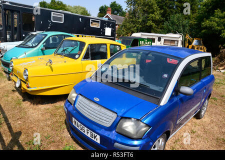 La bulle Car Museum, Boston, Lincolnshire, Royaume-Uni Banque D'Images