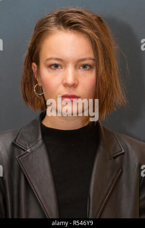 Turin, Italie. 29 Nov, 2018. L'actrice française Diane Rouxel est invité de 2018 Festival du Film de Turin Crédit : Marco Destefanis/Alamy Live News Banque D'Images