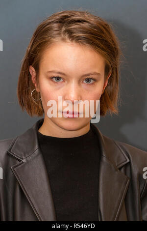 Turin, Italie. 29 Nov, 2018. L'actrice française Diane Rouxel est invité de 2018 Festival du Film de Turin Crédit : Marco Destefanis/Alamy Live News Banque D'Images