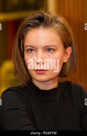 Turin, Italie. 29 Nov, 2018. L'actrice française Diane Rouxel est invité de 2018 Festival du Film de Turin Crédit : Marco Destefanis/Alamy Live News Banque D'Images