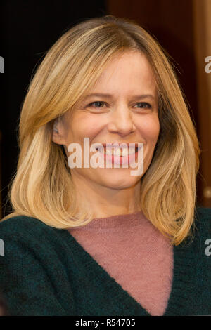 Turin, Italie. 29 Nov, 2018. L'actrice italienne Sonia Bergamasco au Festival du Film de Turin 2018 Crédit : Marco Destefanis/Alamy Live News Banque D'Images