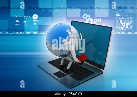 L'analyse globale Banque D'Images