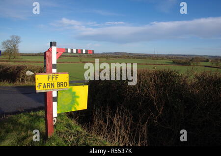 Le Macmillan Way. Sentier de longue distance. L'Angleterre. UK Banque D'Images