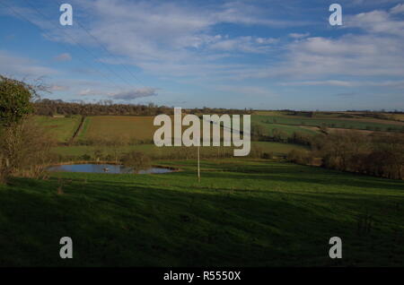 Le Macmillan Way. Sentier de longue distance. L'Angleterre. UK Banque D'Images